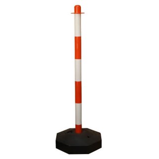 Komplet plastični signalizacioni štap 90 cm sa postoljem